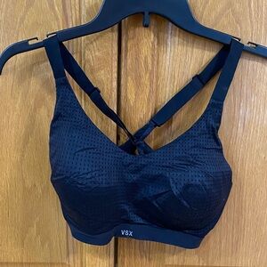 Victoria’s Secret VSX Black Sports Bra. Size 34D